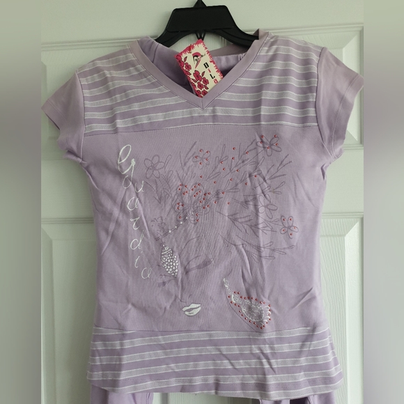 DILANtex lilac PJ/ lounge set size M - Picture 2 of 6